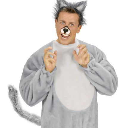 Grijze Staart Pluche van Widmann koop je bij Partywinkel