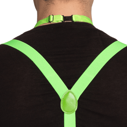 Groene Accessoireset Neon 3 delig van Partychimp koop je bij Partywinkel