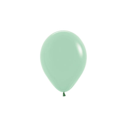Groene Ballonnen Pastel 12cm 50st van Sempertex koop je bij Partywinkel