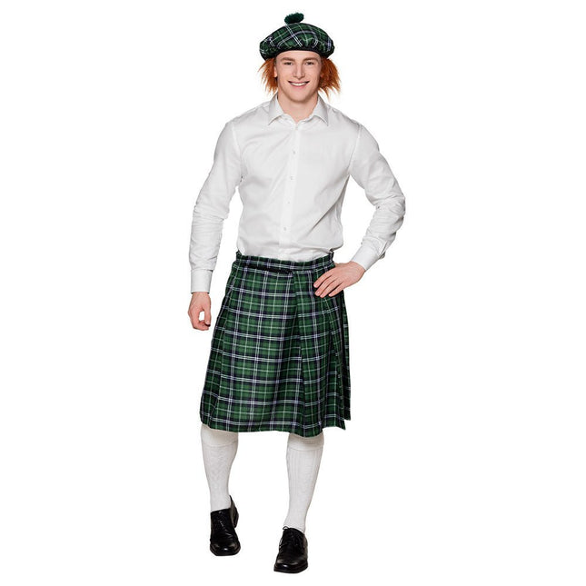 Groene Baret Met Haar van Boland koop je bij Partywinkel