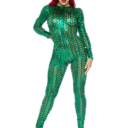 Groene Catsuit Dames Leg Avenue van Leg Avenue koop je bij Partywinkel