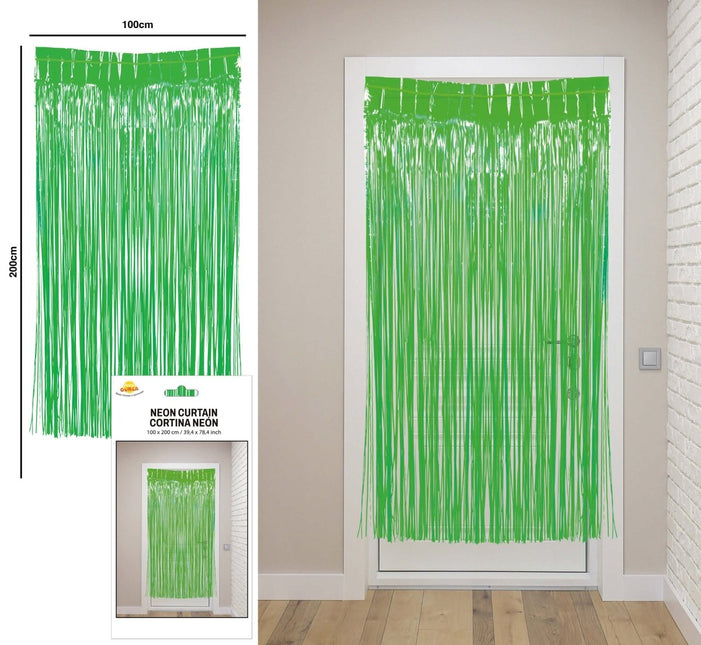 Groene Deurgordijn 2m van Fiestas Guirca koop je bij Partywinkel