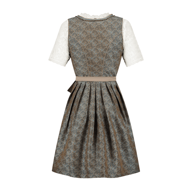 Groene Dirndl Jurk Oktoberfest Dames Jaquard van Haus Huberts koop je bij Partywinkel