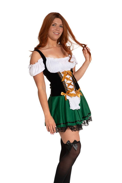 Groene Dirndl Jurk Oktoberfest Sophia van Partychimp koop je bij Partywinkel