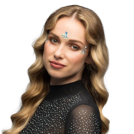 Groene Gezicht Stickers Joy van Boland koop je bij Partywinkel