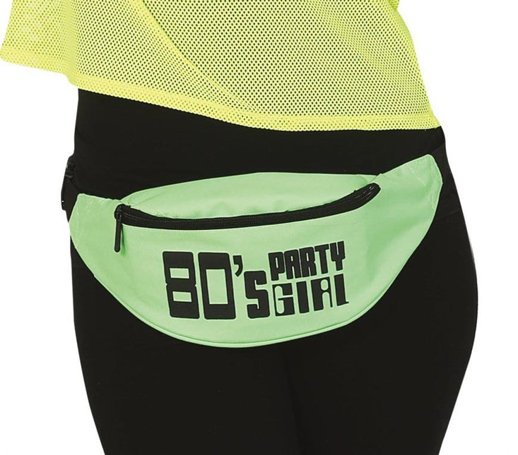Groene Heuptasje 80'S Party Girl van Fiestas Guirca koop je bij Partywinkel