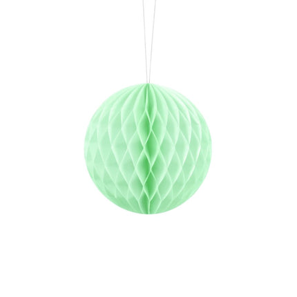 Groene Honeycomb 10cm van Partydeco koop je bij Partywinkel