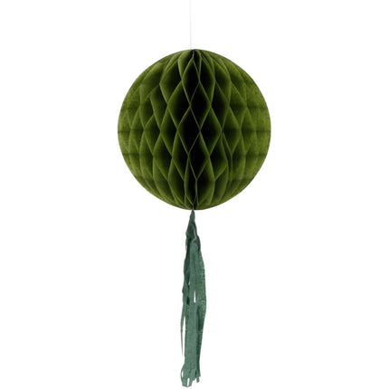 Groene Honeycombs 30cm 3st van Folat koop je bij Partywinkel