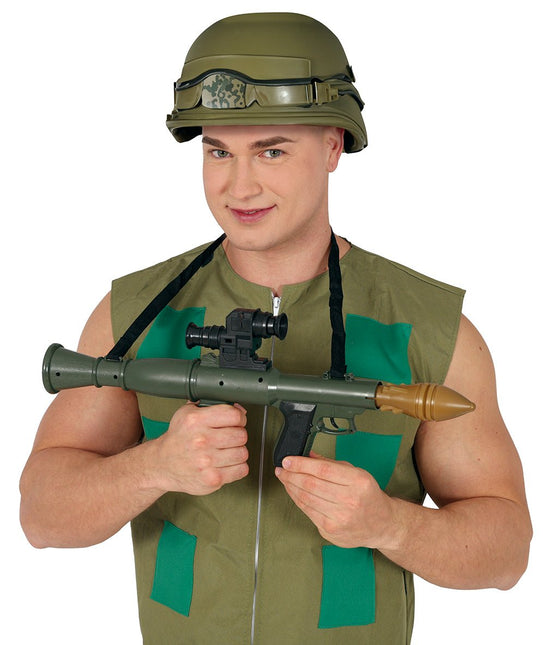 Groene Nep Pistool Bazooka 50cm van Fiestas Guirca koop je bij Partywinkel