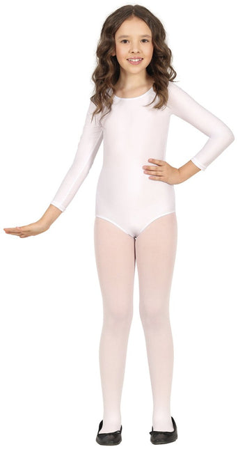Gympakje Wit Meisje van Fiestas Guirca koop je bij Partywinkel