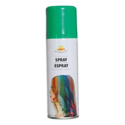 Haar Spray Groen 125ml van Fiestas Guirca koop je bij Partywinkel