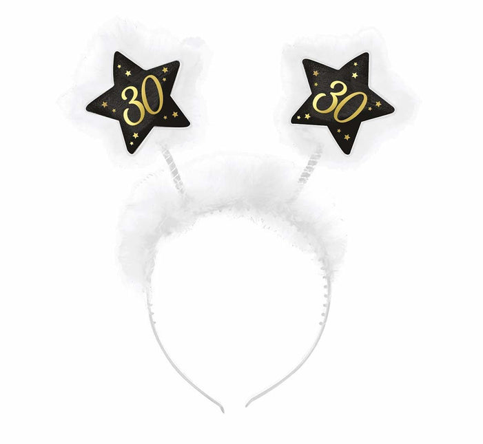 Haarband 30 Jaar Sterren van Fiestas Guirca koop je bij Partywinkel