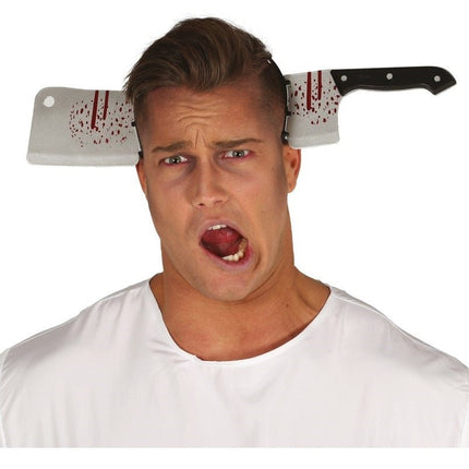 Haarband Bloederig Slagersmes van Fiestas Guirca koop je bij Partywinkel