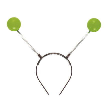 Haarband Groene Antennes van Widmann koop je bij Partywinkel