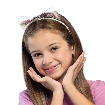 Haarband Kat Glitter van Boland koop je bij Partywinkel