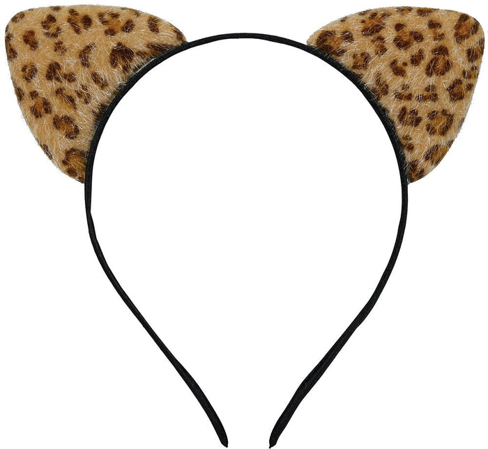 Haarband Luipaard Bruin/geel van Fiestas Guirca koop je bij Partywinkel