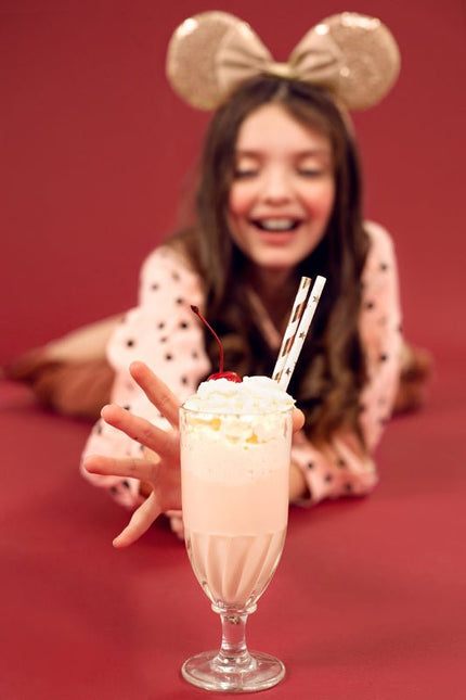 Haarband Muizen Oren Rose Goud 25cm van Partydeco koop je bij Partywinkel