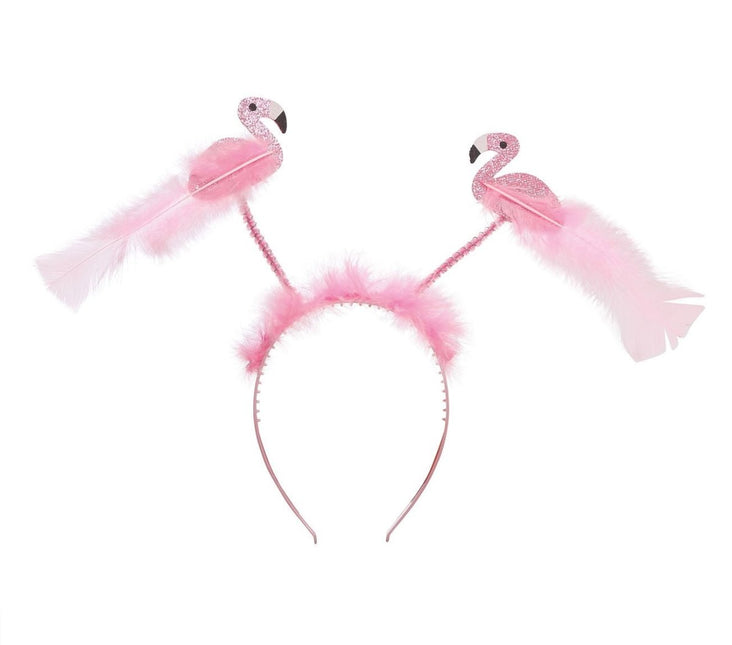 Haarband Veren En Flamingo'S van Fiestas Guirca koop je bij Partywinkel