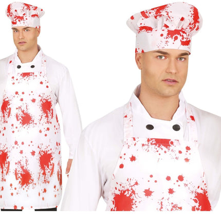 Halloween Accessoireset Kok 2 delig van Fiestas Guirca koop je bij Partywinkel