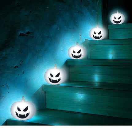 Halloween Ballonnen Met Licht 5st van Fiestas Guirca koop je bij Partywinkel