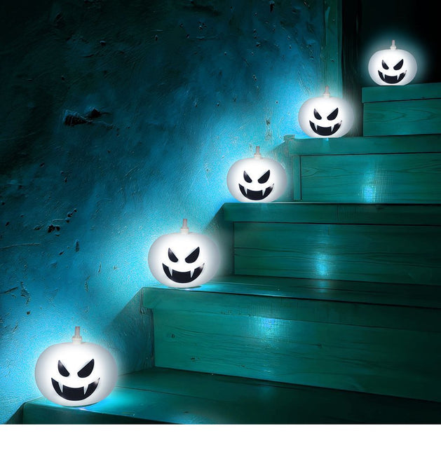 Halloween Ballonnen Met Licht 5st van Fiestas Guirca koop je bij Partywinkel