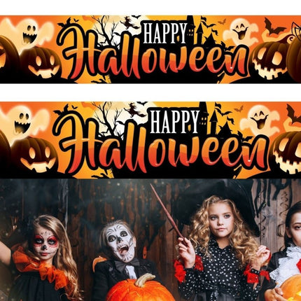 Halloween Banner Happy Halloween van Fiestas Guirca koop je bij Partywinkel