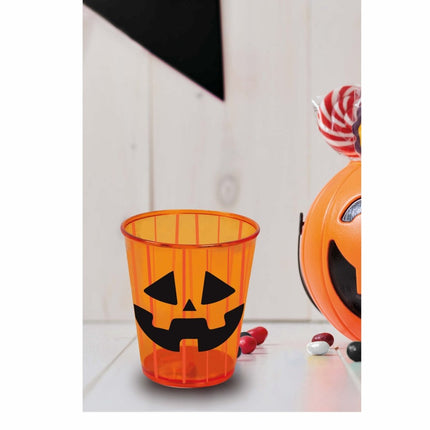 Halloween Beker Pompoen 10cm van Fiestas Guirca koop je bij Partywinkel