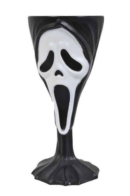 Halloween Beker Zwart Wit Geest van Ghostface koop je bij Partywinkel