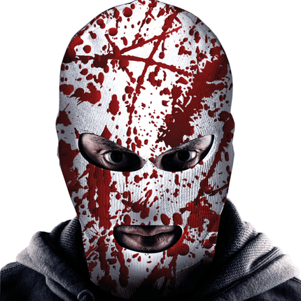 Halloween Bivakmuts Wit Bebloed van Fiestas Guirca koop je bij Partywinkel