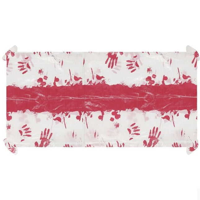 Halloween Bloederig Tafelkleed 2,7m van Fiestas Guirca koop je bij Partywinkel