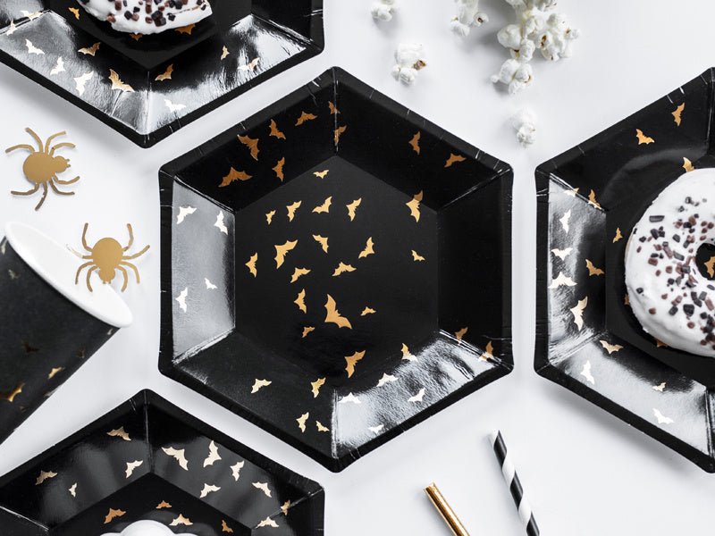 Halloween Borden 20cm 6st van Partydeco koop je bij Partywinkel