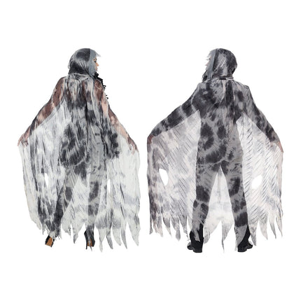 Halloween Cape Grijs Geest van Widmann koop je bij Partywinkel