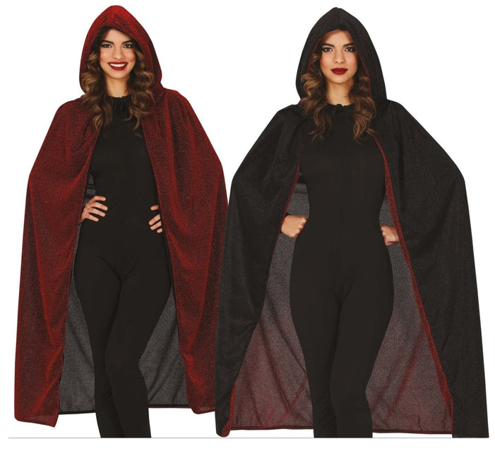 Halloween Cape Rood 1,10m van Fiestas Guirca koop je bij Partywinkel