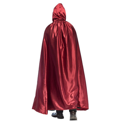 Halloween Cape Zwart Rood Creature Of The Night van Boland koop je bij Partywinkel