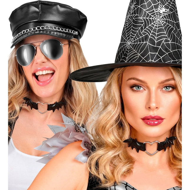 Halloween Choker Vleermuis van Widmann koop je bij Partywinkel