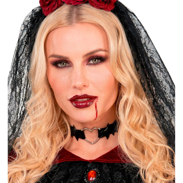 Halloween Choker Vleermuis van Widmann koop je bij Partywinkel