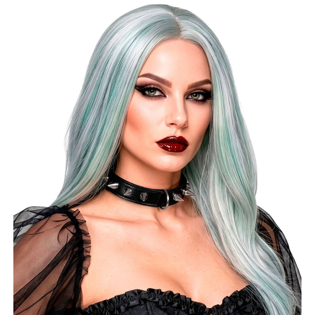 Halloween Choker Zwart Spike van Widmann koop je bij Partywinkel