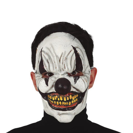 Halloween Clowns Masker Zwart van Fiestas Guirca koop je bij Partywinkel