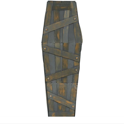 Halloween Deurbord Doodskist Foam 1,6m van Fiestas Guirca koop je bij Partywinkel