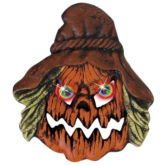 Halloween Deurbord Vogelveschrikker Met Licht van Widmann koop je bij Partywinkel