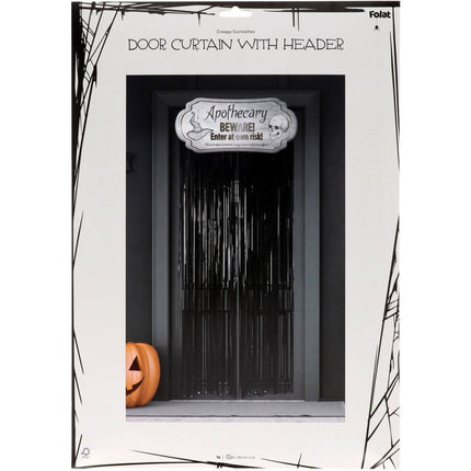 Halloween Deurgordijn Apothecary 2m van Folat koop je bij Partywinkel