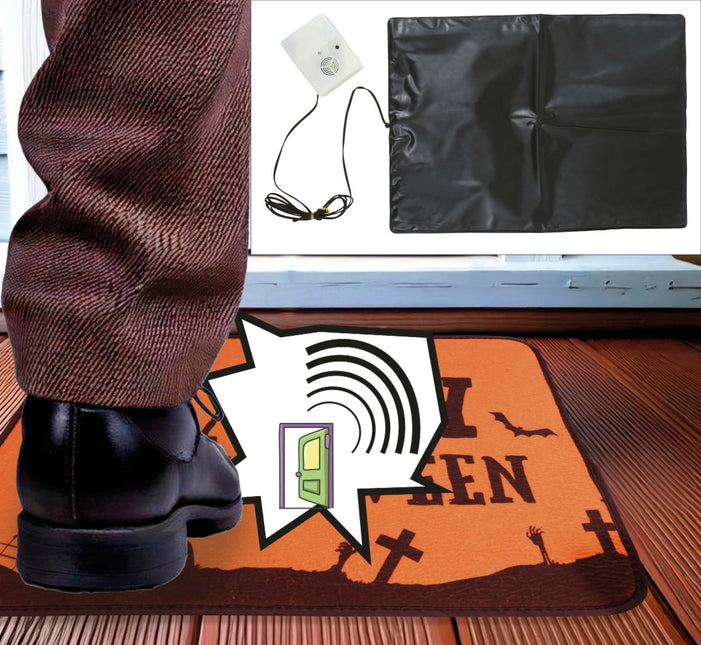 Halloween Deurmat Met Geluid 34cm van Fiestas Guirca koop je bij Partywinkel