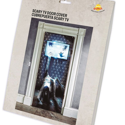 Halloween Deurposter Geest 120cm x 47cm van Fiestas Guirca koop je bij Partywinkel