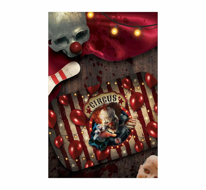 Halloween Dienblad Clown 29cm van Fiestas Guirca koop je bij Partywinkel