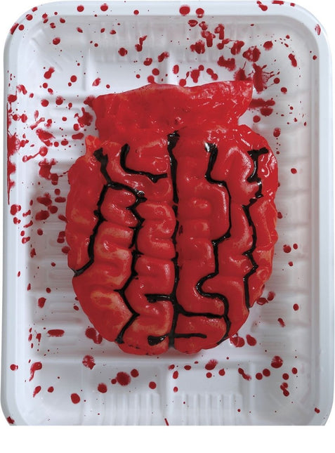 Halloween Dienblad Hersenen 18cm van Fiestas Guirca koop je bij Partywinkel