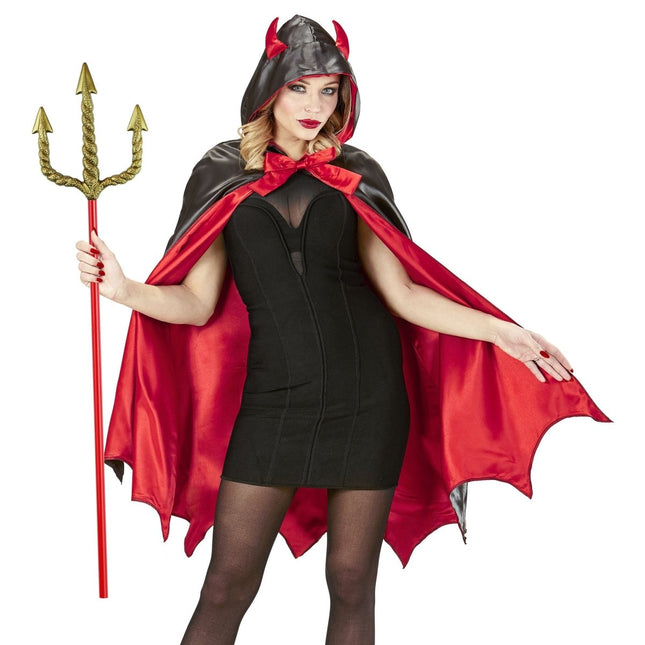 Halloween Drietand Rood Goud van Widmann koop je bij Partywinkel