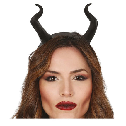 Halloween Duivel Hoorns Zwart van Fiestas Guirca koop je bij Partywinkel