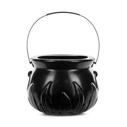 Halloween Emmer Zwart Ketel 18cm van Partydeco koop je bij Partywinkel