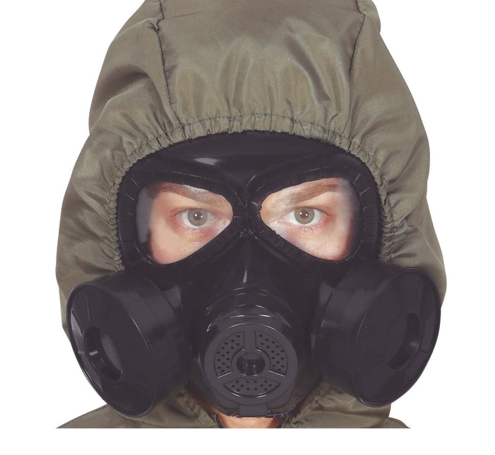 Halloween Gasmasker Zwart van Fiestas Guirca koop je bij Partywinkel