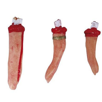 Halloween Geamputeerde Vingers Set 5 delig van Fiestas Guirca koop je bij Partywinkel